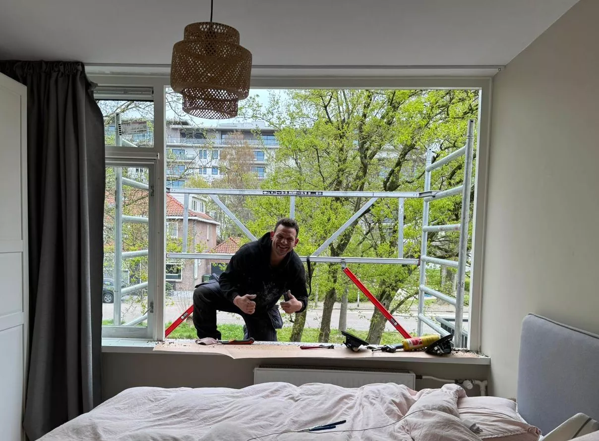 Moderne raaminstallatie